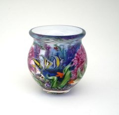 Fish Scene Toothpick-Holder Fish Scene Toothpick-Holder